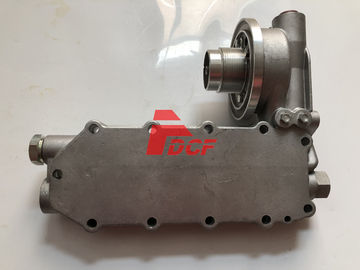 couverture de réfrigérant à l'huile 6D114 avec la valve 6743-61-2111 pour des pièces de moteur diesel d'excavatrice